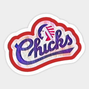 Memphis Chicks Baseball Sticker